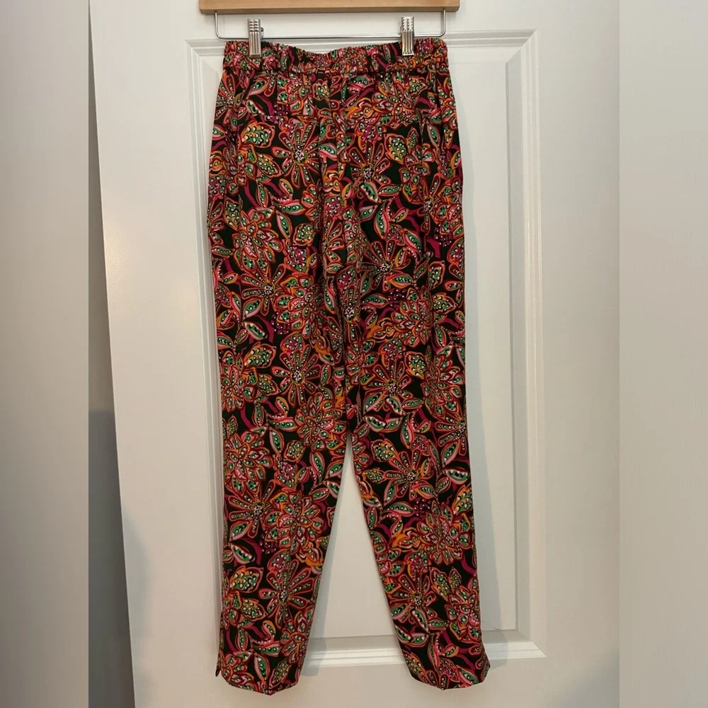 J. Crew Floral Jamie Pants in Size 00
